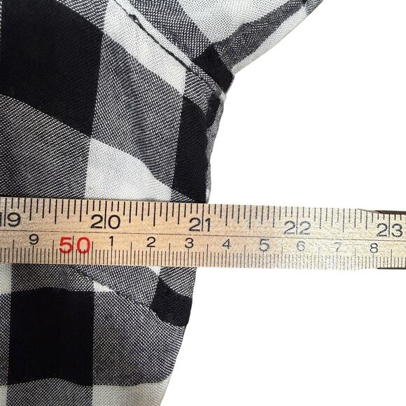 J. Jill Dress Lot – Coral Button Front Dress + Black Gingham Dress | Large - Picture 15 of 16